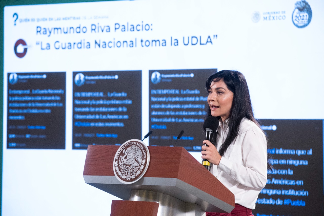 Este martes, el presidente Andrés Manuel López Obrador estrenó una nueva sección en su conferencia matutina llamada Quién es Quién en las mentiras.