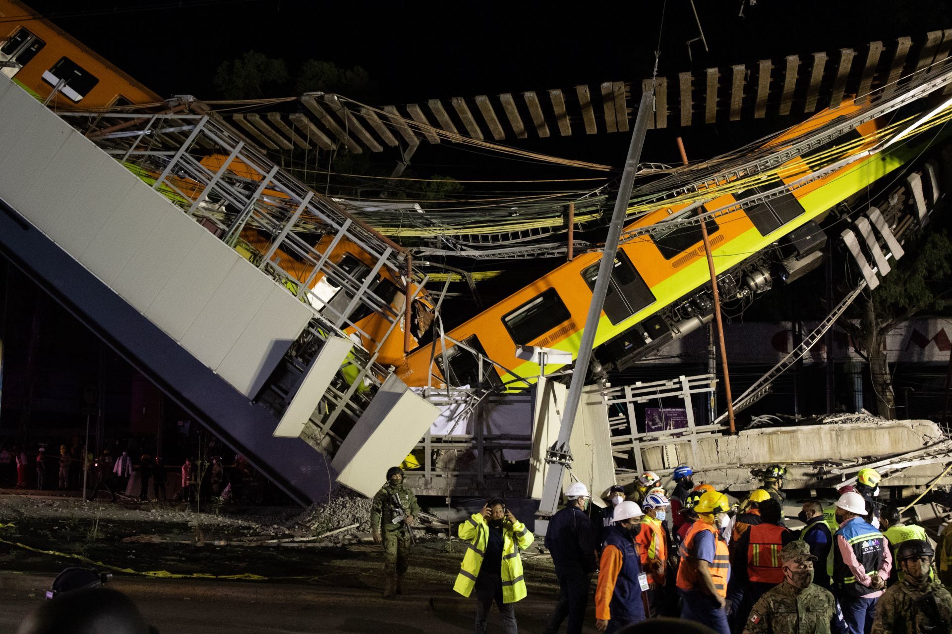 Accidente L12 del Metro