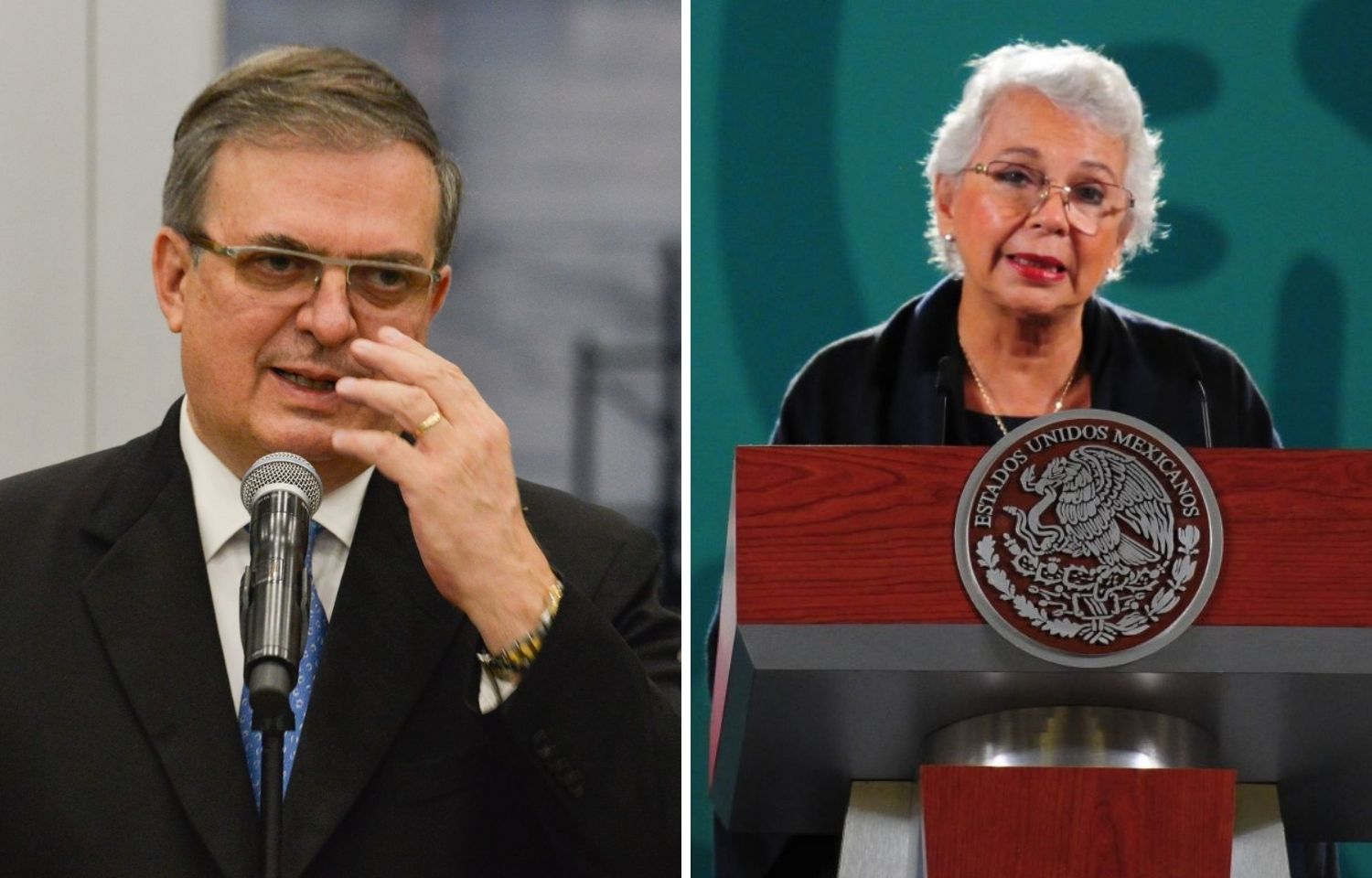 Ebrard y Sánchez Cordero