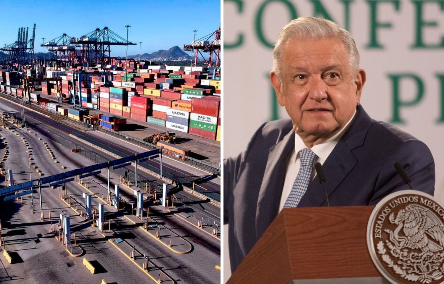 El presidente Andrés Manuel López Obrador confirmó la creación de la Agencia Nacional de Aduanas (ANAM).