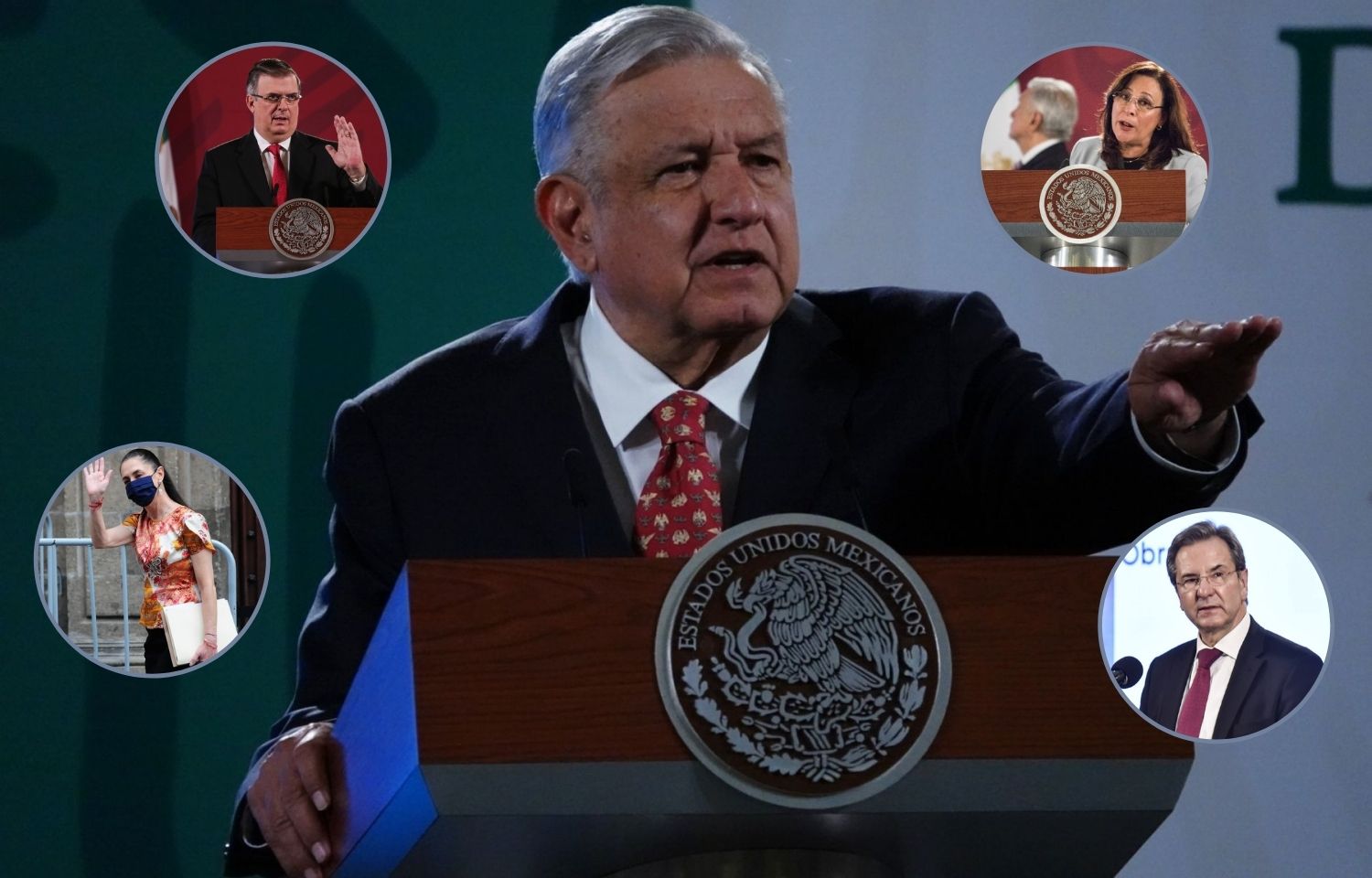 El presidente Andrés Manuel López Obrador aseguró que ya se tienen prospectos para relevarlo en el cargo en el 2024.