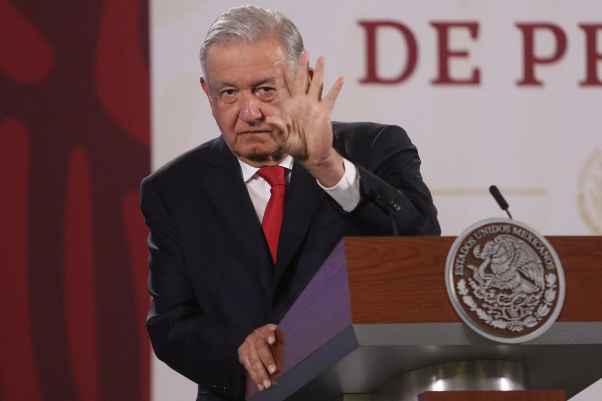 El presidente Andrés Manuel López Obrador reconoció un aumento de contagios de Covid-19 por la variante ómicron.