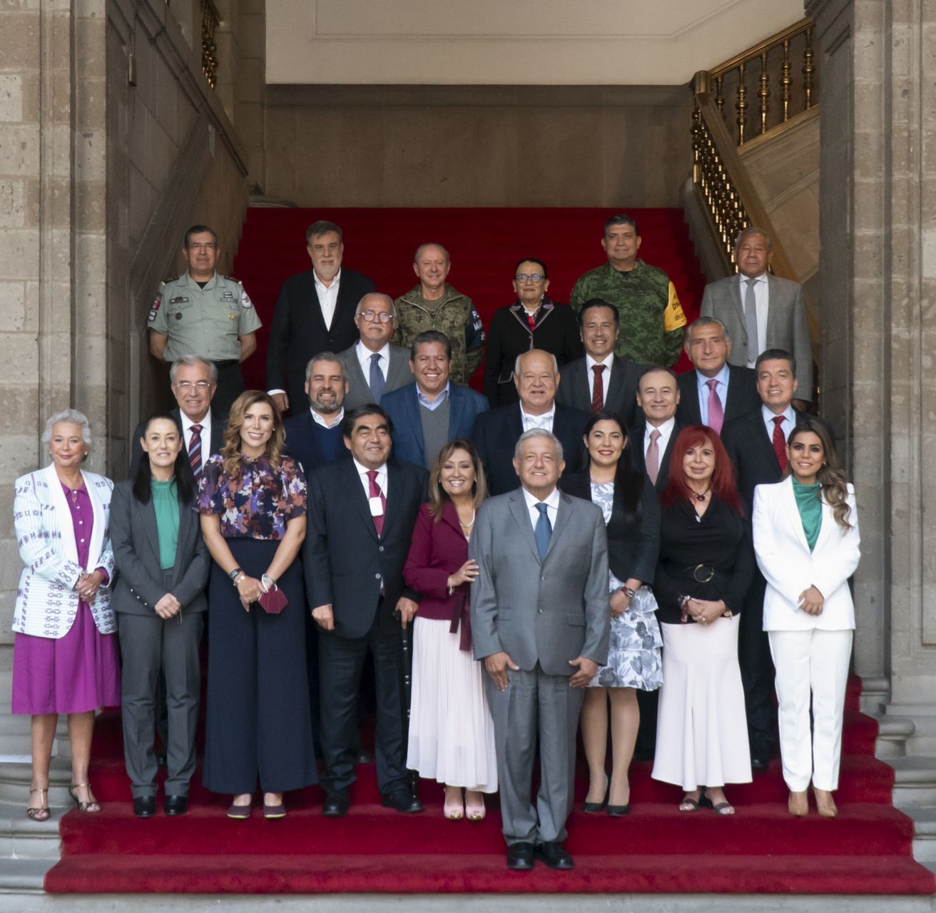 El presidente Andrés Manuel López Obrador agradeció el respaldo de 18 gobernadores de la Cuarta Transformación para impulsar la reforma eléctrica.