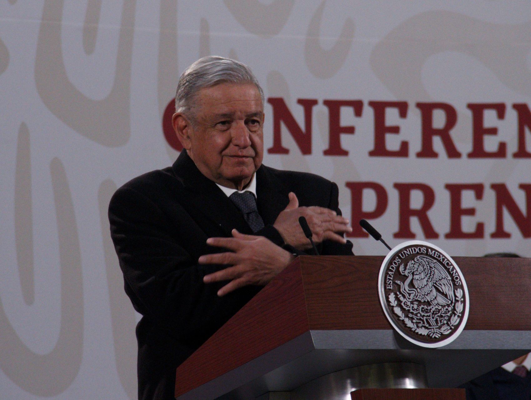 El presidente Andrés Manuel López Obrador aseguró que México no es un país polarizado.