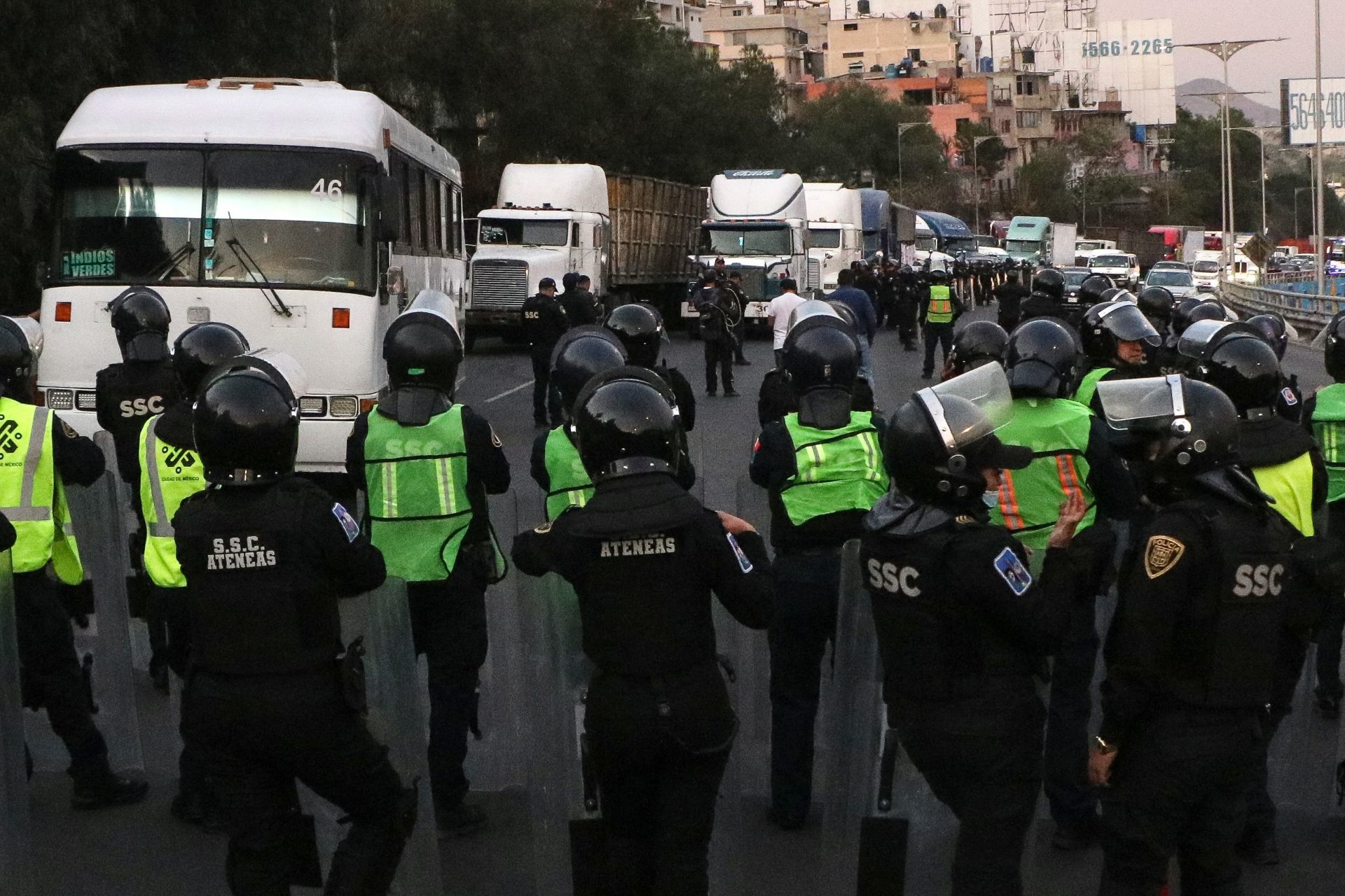 Transportistas alistan un bloqueo en distintos puntos de la Ciudad de México (CDMX) este jueves 2 de junio.