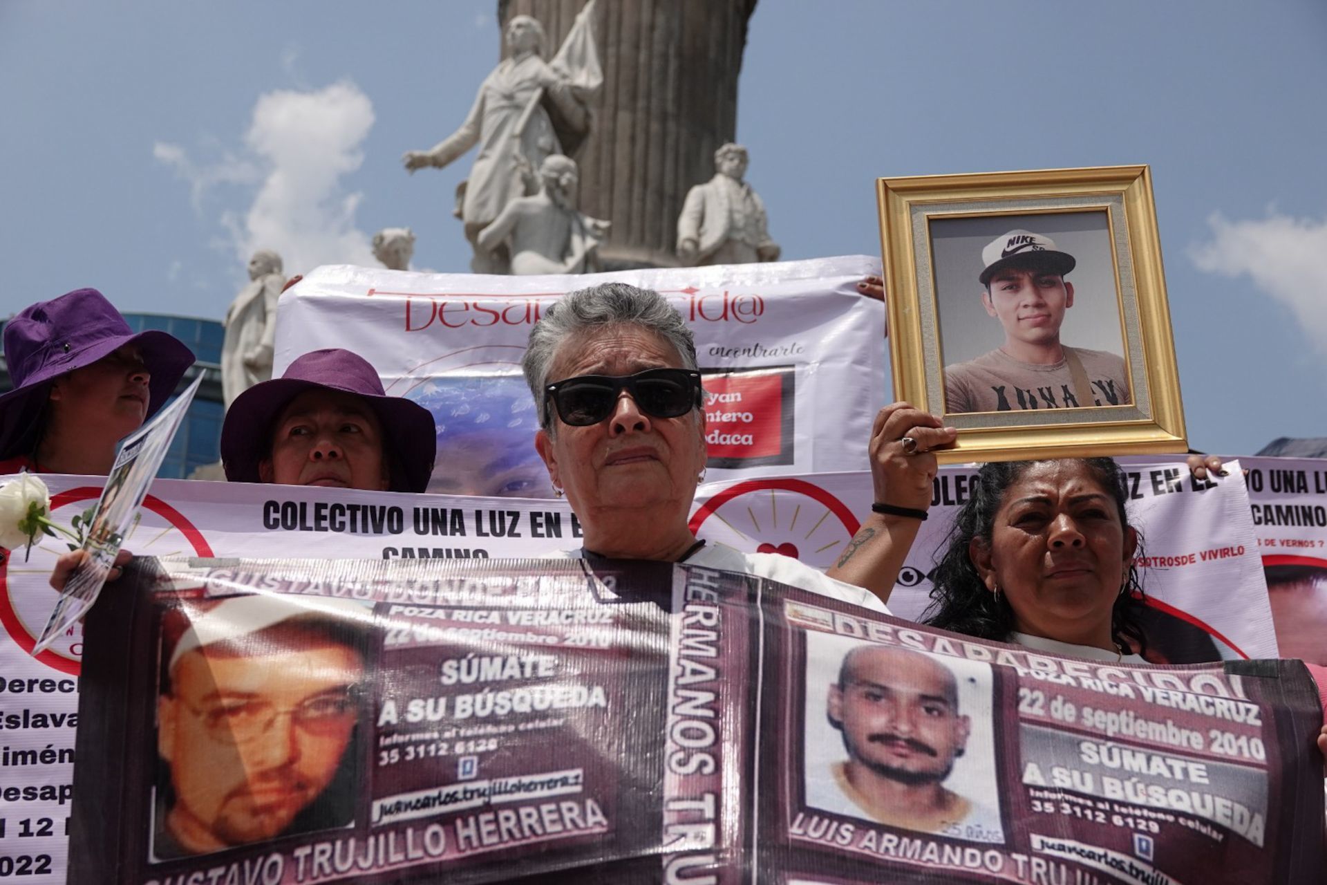 Mujeres de todo el país participaron en la XII marcha de la Dignidad Nacional Madres buscando a sus hijos e hijas ¡Verdad y Justicia!".