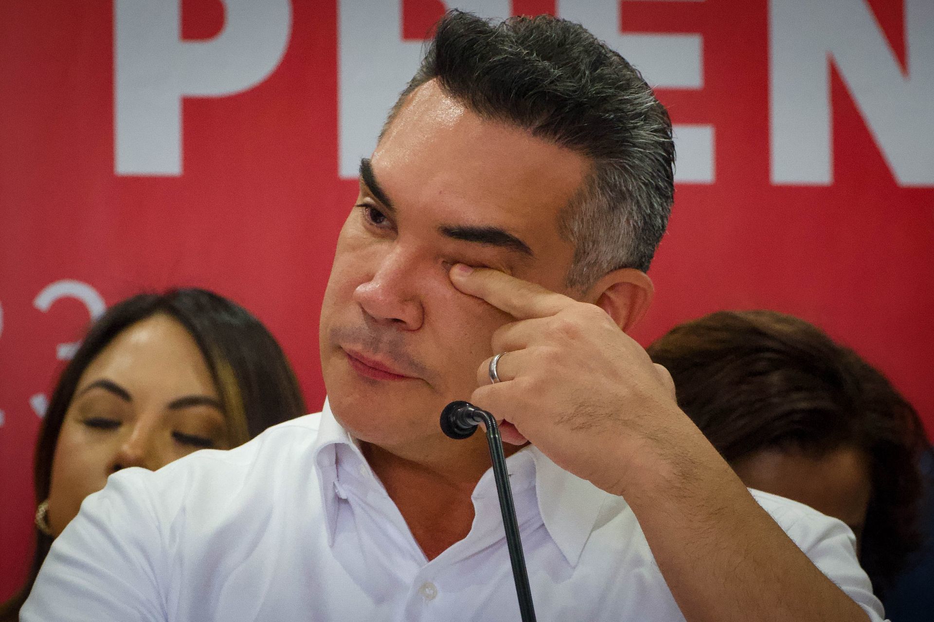 Alejandro Moreno Cárdenas, líder nacional del Partido de la Revolución Institucional (PRI), no estará entre los posibles candidatos de la alianza Va Por México.