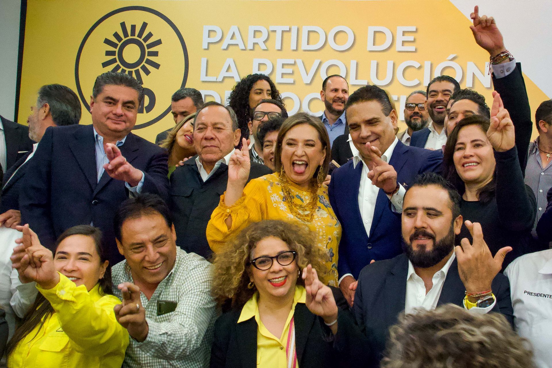 El PRD respaldó, de forma oficial, a Xóchitl Gálvez como candidata presidencial por el Frente Amplio por México.