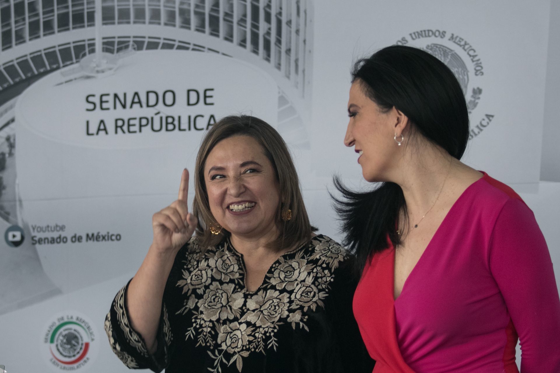 Xóchitl Gálvez, precandidata presidencial de la coalición Fuerza y Corazón por México, sumó a la senadora panista Kenia López a su equipo.