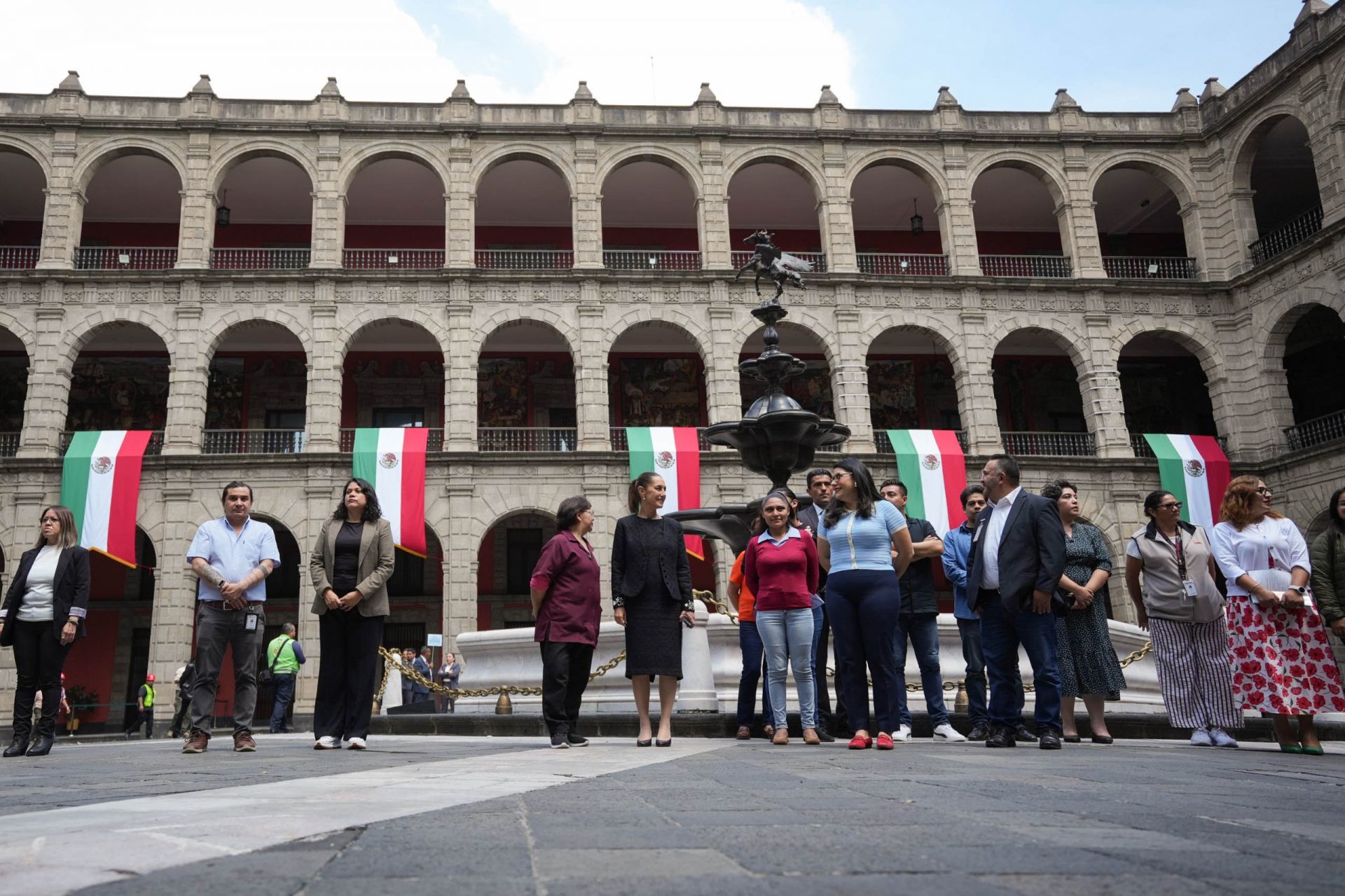 La presidenta de México, Claudia Sheinbaum participó este 19 de septiembre en el Segundo Simulacro Nacional 2025.