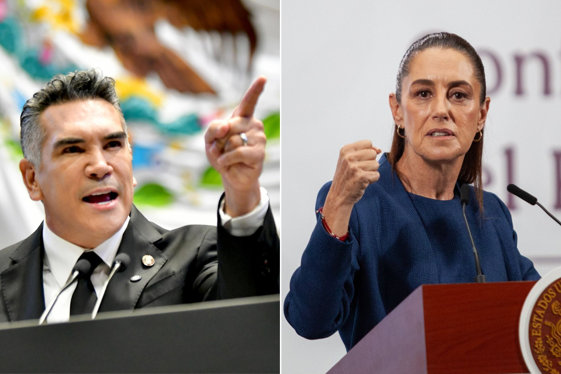 Alejandro ‘Alito’ Moreno acuso a la mandataria de abuso de poder, luego de ser señalado él mismo de corrupción y lavado de dinero.